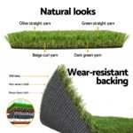 Prime Turf Artificial Grass 35mm 2mx5m Synthetic Fake Lawn Turf Plastic Plant 4-coloured - Image 6