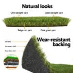Prime Turf Artificial Grass 45mm 1mx10m Synthetic Fake Lawn Turf Plastic Plant 4-coloured - Image 6