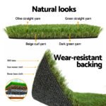 Prime Turf Artificial Grass 30mm 2mx5m Synthetic Fake Lawn Turf Plastic Plant 4-coloured - Image 6