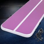 Everfit 3M Air Track Gymnastics Tumbling Exercise Yoga Mat W/ Pump Inflatable Purple - Image 7