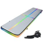 Everfit 5M Air Track Gymnastics Tumbling Exercise Mat W/ Pump Inflatable Colour - Image 7