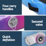 Everfit 6M Air Track Mat Inflatable Gymnastics Tumbling Mat Colourful - Image 6