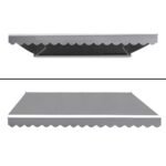 Instahut Retractable Folding Arm Awning Motorised Sunshade 4Mx2.5M Pearl Grey - Image 3