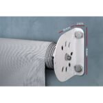 Instahut 3X2.5M Outdoor Blinds Awning Roll Down Screen Fabric Blinds Outdoor Window Shade Grey - Image 7