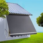 Instahut Window Fixed Pivot Arm Awning Patio Outdoor Blinds Retractable 2.8X2.1M - Image 7