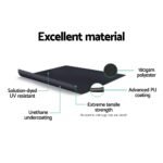 Instahut Side Awning Outdoor Blinds Sun Shade Retractable Screen 2X6M BK - Image 4