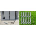 Instahut Side Awning Outdoor Blinds Sun Shade Retractable Screen 2X6M BK - Image 7