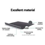 Instahut Side Awning Sun Shade Outdoor Blinds Retractable Screen 1.4X3M GR - Image 5