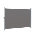 Instahut Side Awning Sun Shade Outdoor Retractable Privacy Screen 1.8X3M Grey - Image 3