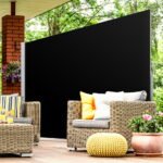 Instahut Side Awning Sun Shade Outdoor Retractable Privacy Screen 2X3M Black - Image 7