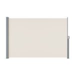 Instahut Side Awning Sun Shade Outdoor Blinds Retractable Screen 2X3M Cream - Image 3