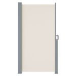 Instahut Side Awning Sun Shade Outdoor Blinds Retractable Screen 2X3M Cream - Image 4