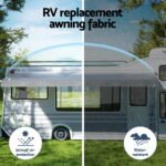 Weisshorn 12ft Caravan Awning RV Replacement Fabric 3.40M x 2.42M - Image 4
