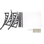 Instahut Window Door Awning 1mx3m Transparent - Image 6