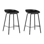 Artiss 2x Bar Stools Kitchen Counter Stools Metal - Image 8