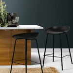 Artiss 2x Bar Stools Kitchen Counter Stools Metal - Image 7