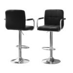 Artiss Bar Table and Stools Set Dining Desk Kitchen Chairs Cafe Pub - Image 3