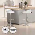 Artiss Bar Table and Stools Set Dining Desk Kitchen Chairs Cafe Pub - Image 6