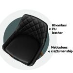 Artiss 4x Bar Stools PU Seat Wooden - Image 6