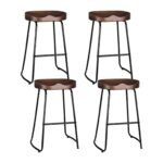 Artiss 4x Bar Stools Tractor Seat 65cm - Image 8
