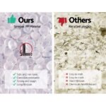 Artiss Dining Chairs Set of 4 Fabric Retro Replica DSW - Image 6