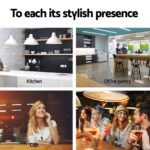 Artiss Bar Stools Kitchen Counter Chairs Vintage Metal Chairs - Image 4