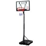 Everfit 2.6M Basketball Hoop Stand System Adjustable Portable Pro Kids Clear - Image 8