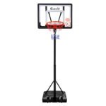Everfit 2.6M Basketball Hoop Stand System Adjustable Portable Pro Kids Clear - Image 3