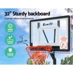 Everfit 2.6M Basketball Hoop Stand System Adjustable Portable Pro Kids Clear - Image 4