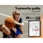 Everfit 2.6M Basketball Hoop Stand System Adjustable Portable Pro Kids Clear - Image 7