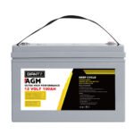 Giantz AGM Deep Cycle Battery 12V 100Ah x2 Box Portable Solar Caravan Camping - Image 3
