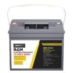 Giantz AGM Deep Cycle Battery 12V 50Ah Box Portable Solar Caravan Camping - Image 3