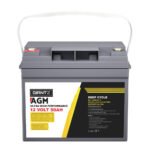 Giantz AGM Deep Cycle Battery 12V 50Ah x2 Box Portable Solar Caravan Camping - Image 3