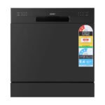 Devanti 8 Place Settings Benchtop Dishwasher Black - Image 3