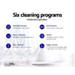 Devanti 8 Place Settings Benchtop Dishwasher Black - Image 7