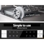 Devanti 8 Place Settings Benchtop Dishwasher Sliver - Image 6