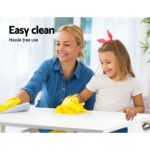 Keezi 5PCS Kids Table and Chairs Set Activity Toy Play Desk - Image 6