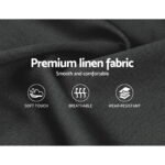 Artiss Bed Frame King Size Gas Lift Charcoal ISSA - Image 6