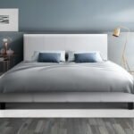 Artiss Bed Frame Double Size White NEO - Image 7