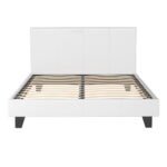 Artiss Bed Frame Double Size White NEO - Image 8