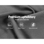 Artiss Bed Frame Double Size Grey VANKE - Image 7