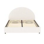 Artiss Bed Frame Gas Lift Strorage Beds Base Platform Boucle Fabric Double ELLA - Image 3