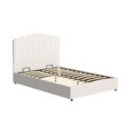 Artiss Bed Frame Double Size Boucle FION - Image 7