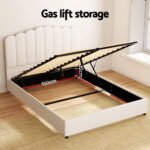 Artiss Bed Frame Queen Size Boucle FION - Image 5