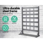 Giantz 47 Storage Bin Rack Free Stand Steel Stand - Image 4