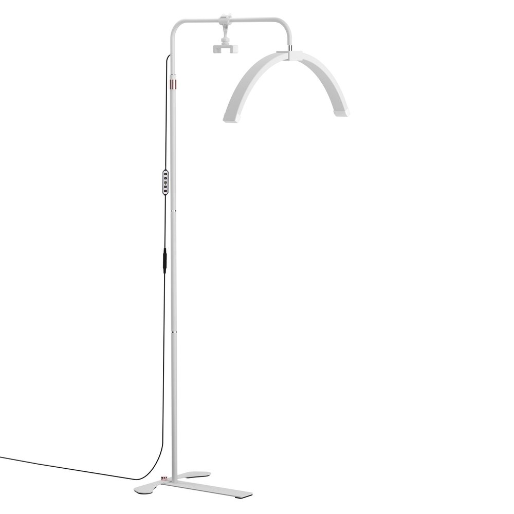 BL-HM-140-WH-186488-00.jpg Embellir LED Beauty Light Half Moon Lamp Makeup Tattoo Eyelash Extensions Salon - Image 1