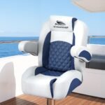 Seamanship Reclining Captain Boat Seat 90°-155° Recline, 19cm Thick Cushion - Image 7