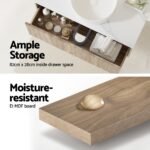 Cefito Vanity Unit 915mm with Basin Oak - Image 5