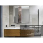 Cefito Bathroom Mirror Cabinet 600x720mm Oak - Image 4
