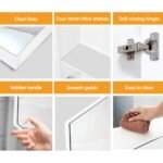 Cefito Bathroom Mirror Cabinet 1200x720mm White - Image 6